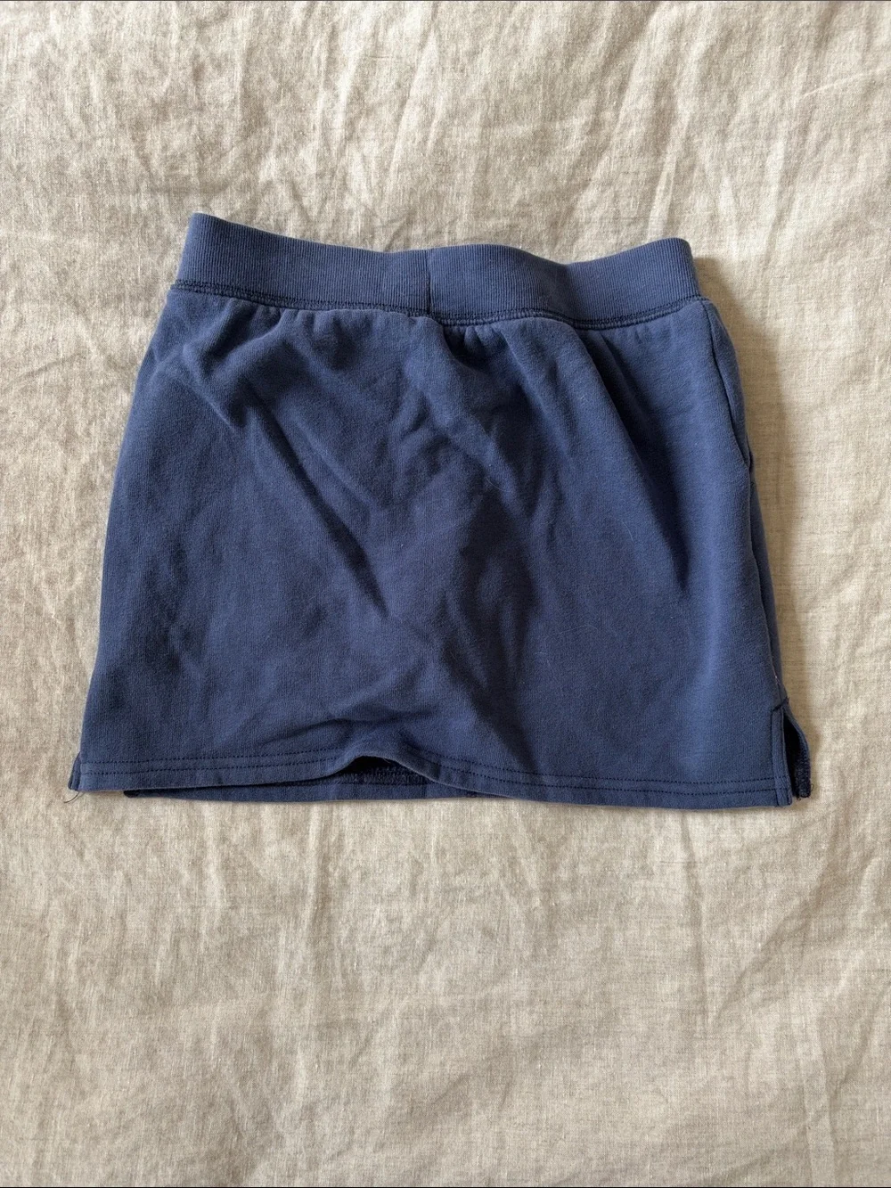 abercrombie kids Navy Blue Drawstring Skort